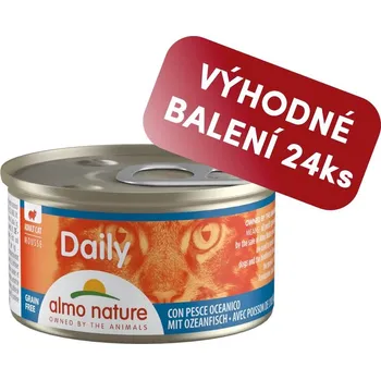 Krmivo pro kočku Almo Nature Daily Menu WET CAT - Pěna s mořskými rybami 85 g (výhodné balení 24 ks)