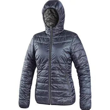 pracovní bunda CXS Bunda OCEANIA, zimní, dámská, oboustranná, kouřově modro - šedá, vel. M