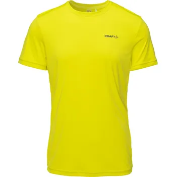 Pánské tričko Pánské Tričko s krátkým rukávem CRAFT CORE ESSENCE SS TEE M 1912451-503000 – Žlutá XL