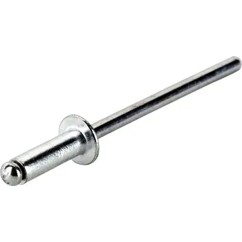 Nýt Trhací nýty A2/A2 nerez otevřené s plochou hlavou Ø4.0 x 10 mm - 100 ks