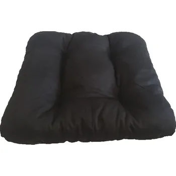 Podsedák Podsedák na židli foukaný se šňůrkou - 40 x 40 - černý