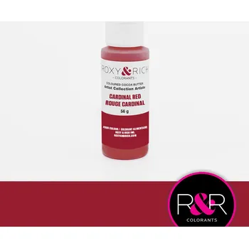 Čokoláda ROXY & RICH KAKAOVÉ MÁSLO - ČERVENÉ CARDINAL RED 56g