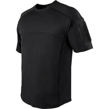 Pánské tričko CONDOR OUTDOOR triko taktické TRIDENT ČERNÉ vel.3XL