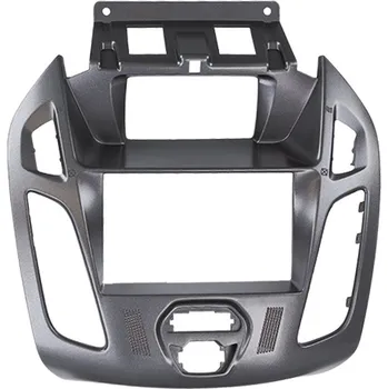 Autorádio Rámeček 2DIN rádia Ford Transit Connect / Tourneo Connect s OEM displajem - šedo-modrá - 372722 4D