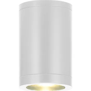 Venkovní osvětlení ACA Lighting GU10 venkovní kulaté stropní svítidlo 230V bílá IP65 GU10 MAX.7W SL7033W