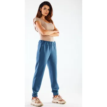 Basic bavlněné kalhoty M275 Barva: Modrá, Velikost: XL