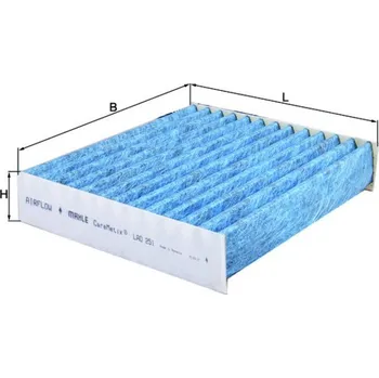 Kabinový filtr Filtr, vzduch v interiéru MAHLE LAO 251