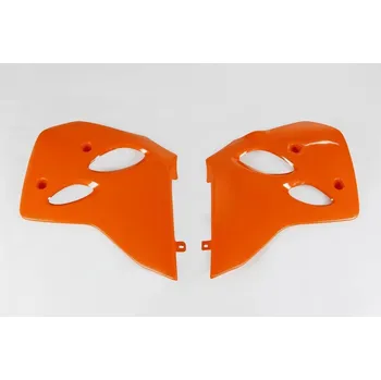 UFO kryt chladiče KTM 4T 93-95, barva oranžová