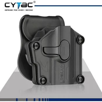 Příslušenství pro sportovní střelbu Universální kompaktní pouzdro Mega-Fit - Glock, Sig Sauer, Taurus, Ruger, S & W, atd.. VERZE PRO PRAVÁKA I LEVÁKA ... Cytac® Model: Pro leváka