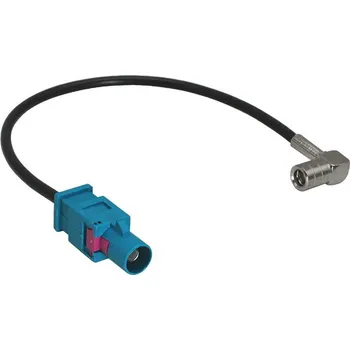 Autoanténa Anténní adaptér FAKRA samec - SMB samice 90°<br />Výrobce: - 295843