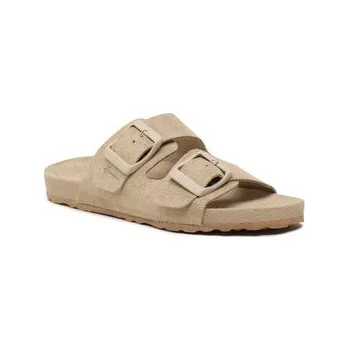Dámské pantofle Nazouváky Manebi Traveler Nordic Sandals K 1.1 RT Béžová 35
