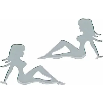 Logo 3D TRUCK LADIES 2ks, 70x120mm