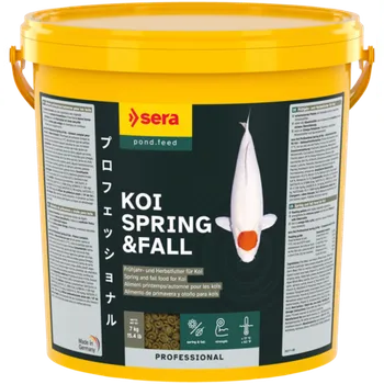 Krmivo pro rybičky Sera Koi Professional jarní & podzimní krmivo 21 l