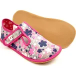 Ef barefoot dívčí bačkory 395 Květy EUR 31