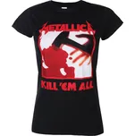 Tričko metal dámské Metallica - KILL EM ALL TRACKS - PLASTIC HEAD - PHDMTLGSBKIL - XXL