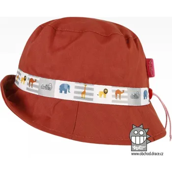 Čepice Bavlněný letní klobouk Dráče - Palermo 28, cihlová, safari Barva: Oranžová, Velikost: 52-54