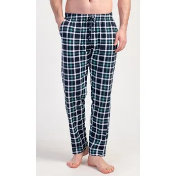 Pánské pyžamo Pánské pyžamové kalhoty Simon - zelená - XL