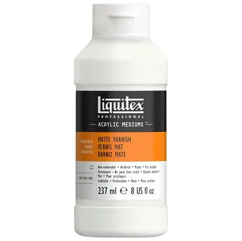 Speciální výtvarná barva Lak pro akryl Liquitex matný 237ml (Lak pro akryl Liquitex matný 237ml)