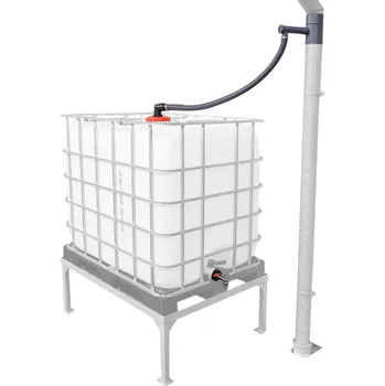 vodafree Sada příslušenství pro sběr dešťové vody Rozměr spodního závitu nádrže: HRUBÝ 60 mm (nejčastější), Průměr horního víka nádrže: 155 mm