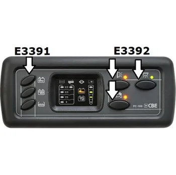 CBE Náhradní tlačítka pro Ovládací panel PC100 Varianta: Malé tlačítka