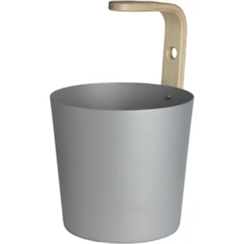 OPA LUMO Earth - kbelík do sauny, šedý