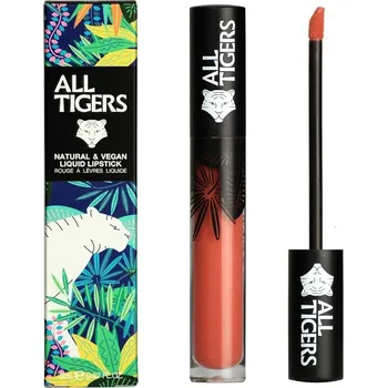 Rtěnka All Tigers Natural & Vegan Dare To Stand 682 tekutá rtěnka 8 ml