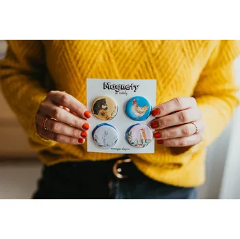 Dekorativní magnet ePiPí Sada magnetů - Zvířátka