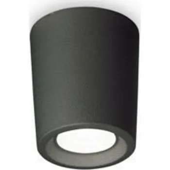 Venkovní stropní přisazené svítidlo Ideal Lux LIVIA PL D060 NERO 269740 G9 1x1,7W IP55 6cm černé