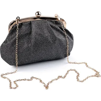 Kabelka Kabelka - psaníčko s glitry - antracit