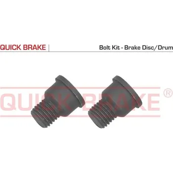 Brzdový systém Sada šroubů, brzdový kotouč Quick Brake 11664K