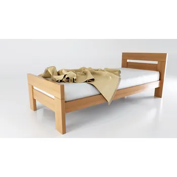 Postel Postel s roštem 90x200 přírodní NEX