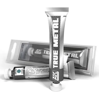 AK Interactive AK AK457 TRUE METAL STEEL (20g)