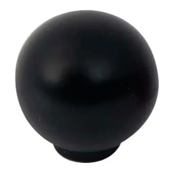 Nábytkové kování Gamet Úchytka knopka PIX / Černá matná