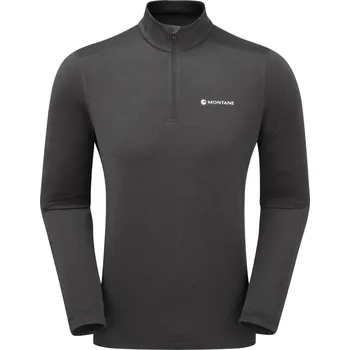 Pánská mikina MONTANE MEN'S DART XT ZIP NECK Barva: Midnight Grey, Velikost: XXL