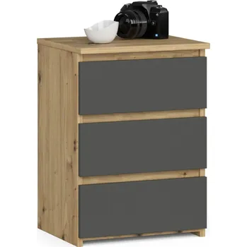 Komoda Komoda CL3 40 cm dub artisan/grafitově šedá