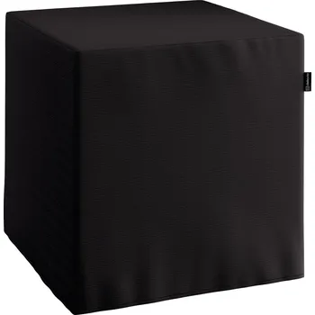 Taburet Sedák Cube - kostka pevná 40x40x40, grafitová, 40 x 40 x 40 cm, Cotton Panama
