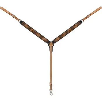 Poprsník Westernový poprsník WEAVER Turquoise Cross Floral