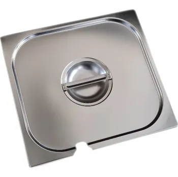 Dóza na potraviny TOMGAST Víko s výřezem na naběračku GN 1/2