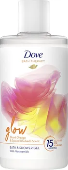 Sprchový gel DOVE Bath Therapy Glow Blood Orange & Spiced Rhubarb Scent sprchový gel a pěna do koupele 400 ml