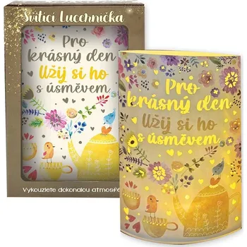 Lucerna Nekupto Svítící dekorace lucerna - Pro krásný den