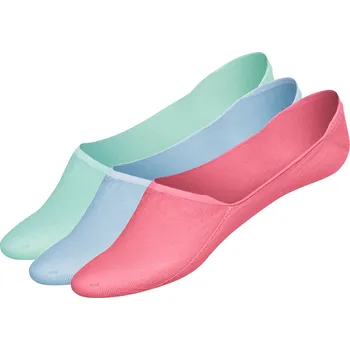 Dámské ponožky esmara® Dámské / Pánské bezešvé nízké ponožky, 3 páry (High-Cut, růžová/mintová/modrá, 35-38)