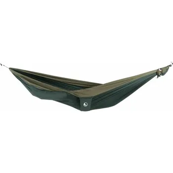 Houpací síť Hamaka Ticket To The Moon King Size Hammock Dark Green/Army Green