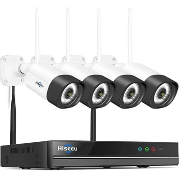 Bezpečnostní kamera 5MP WiFi kamerový set, 4 pevné kamery, Ese