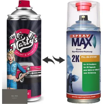 Barva ve spreji Barva ve spreji RAL 7039 stupeň lesku Polomat kvalita laku 1K Akrylátový lak