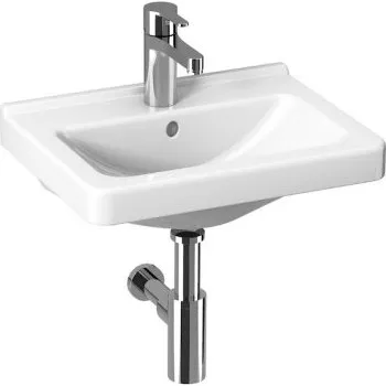 Umyvadlo Jika CUBITO PURE umývátko 45 cm, s otvorem pro baterii a přepadem