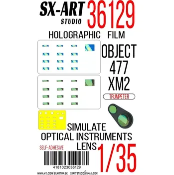 Plastikový model SX-ART 1/35 Holographic film Object 477 XM2 (TRUMP)