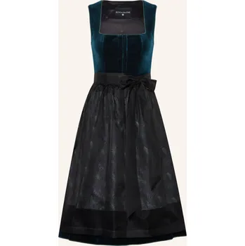 Dámské plavky Kinga Mathe Dámský Dirndl Zamora, petrolejová / tmavě šedá, 42