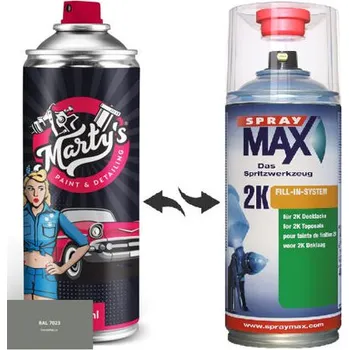 Barva ve spreji Barva ve spreji RAL 7023 stupeň lesku Vysoký lesk kvalita laku 1K Akrylátový lak