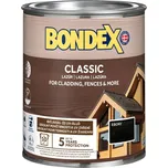 Bondex Classic Tenkovrstvá lazura, eben, matná, 750 ml 467978