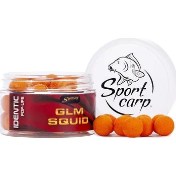 Nástraha Sportcarp Plovoucí Boilies Identic PoP-Up GLM Squid 150ml Průměr: 15mm, Objem: 150ml